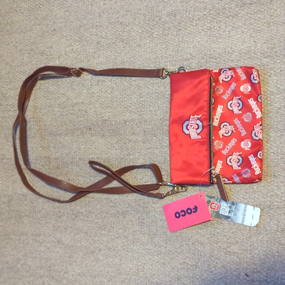 Women's FOCO Ohio State Buckeyes Purse NWT